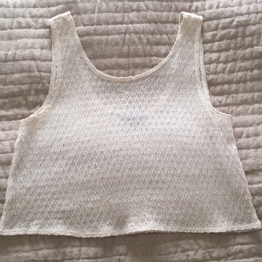 Knit Cropped Tank